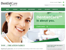 Tablet Screenshot of proassurancedentistcare.com
